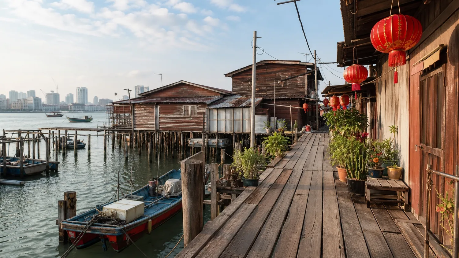 The clan jetties of George Town, Penang