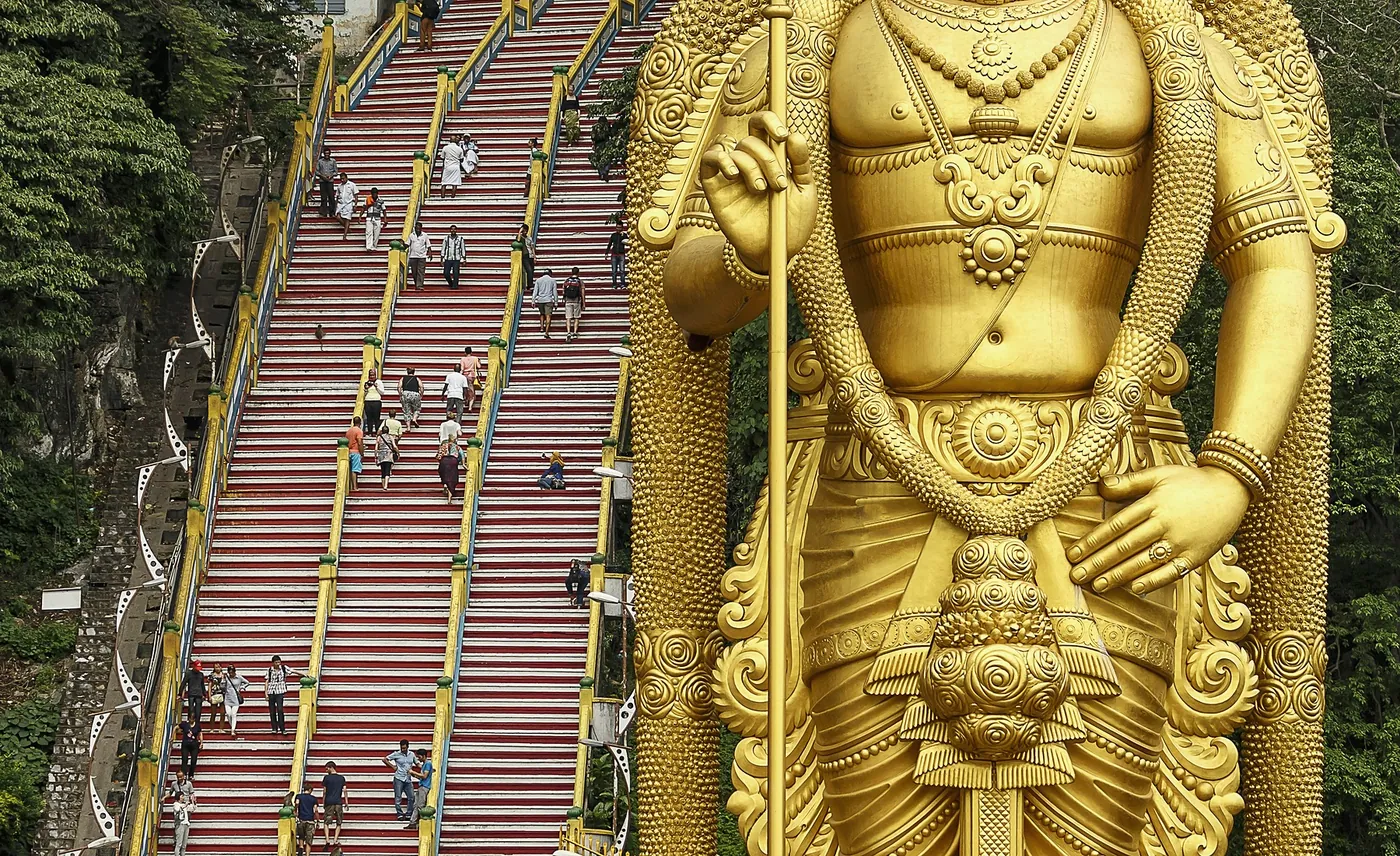 Batu Caves, near Kuala Lumpur