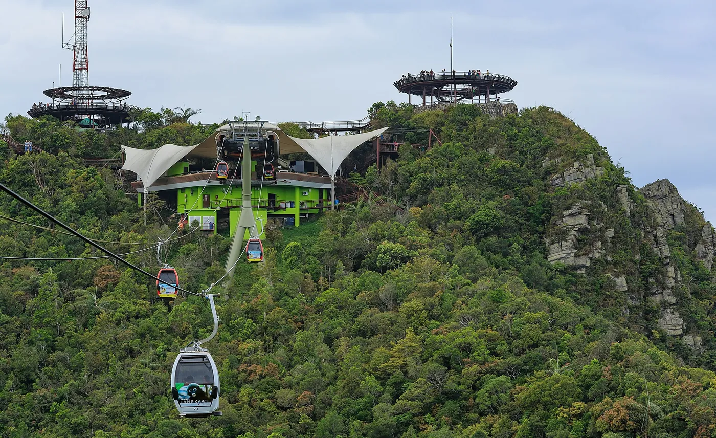 The Langkawi cable car