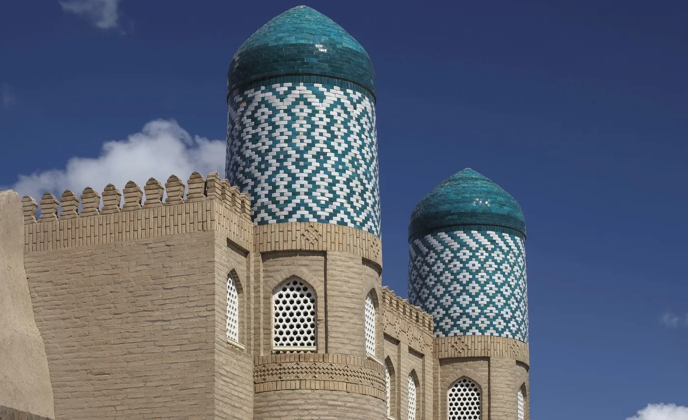 The walled old town of Itchan Kala, Khiva