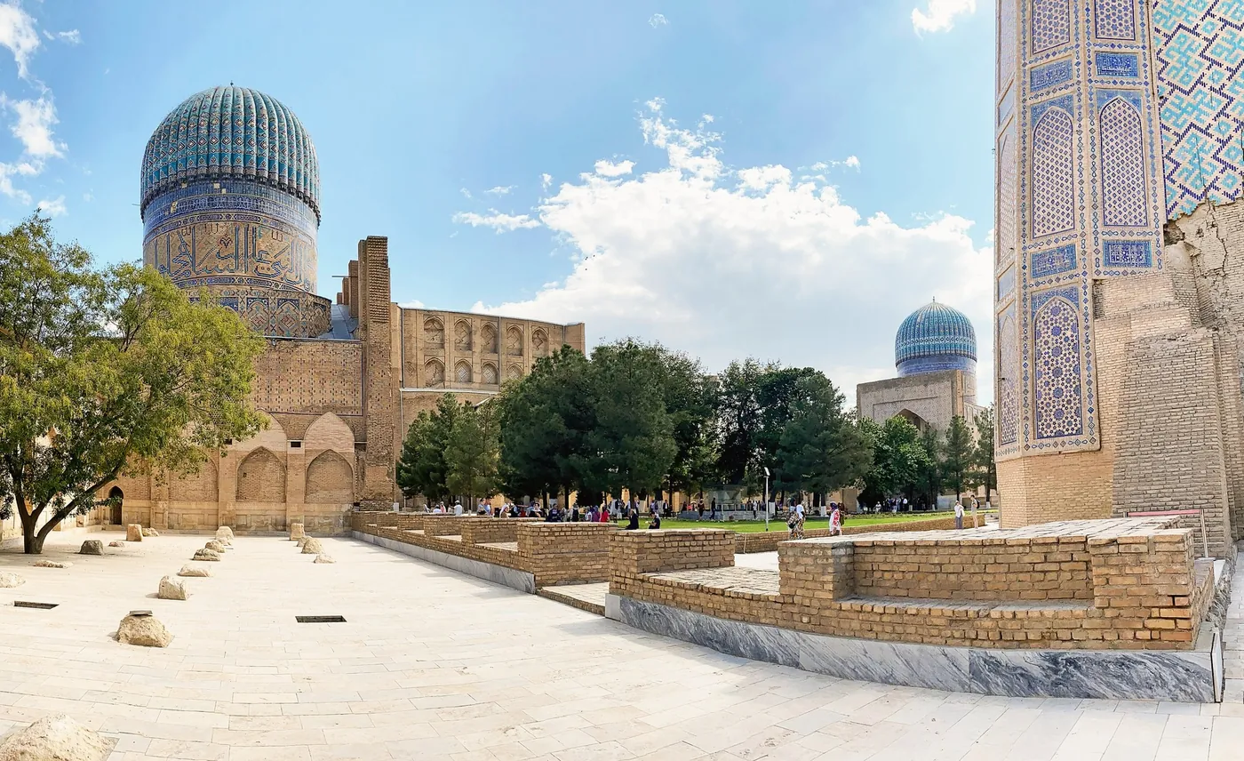 The Bibi-Khanym Mosque, Samarkand