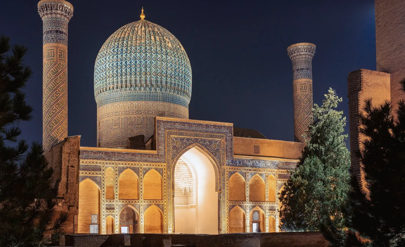 The Gur-e-Amir mausoleum, Samarkand